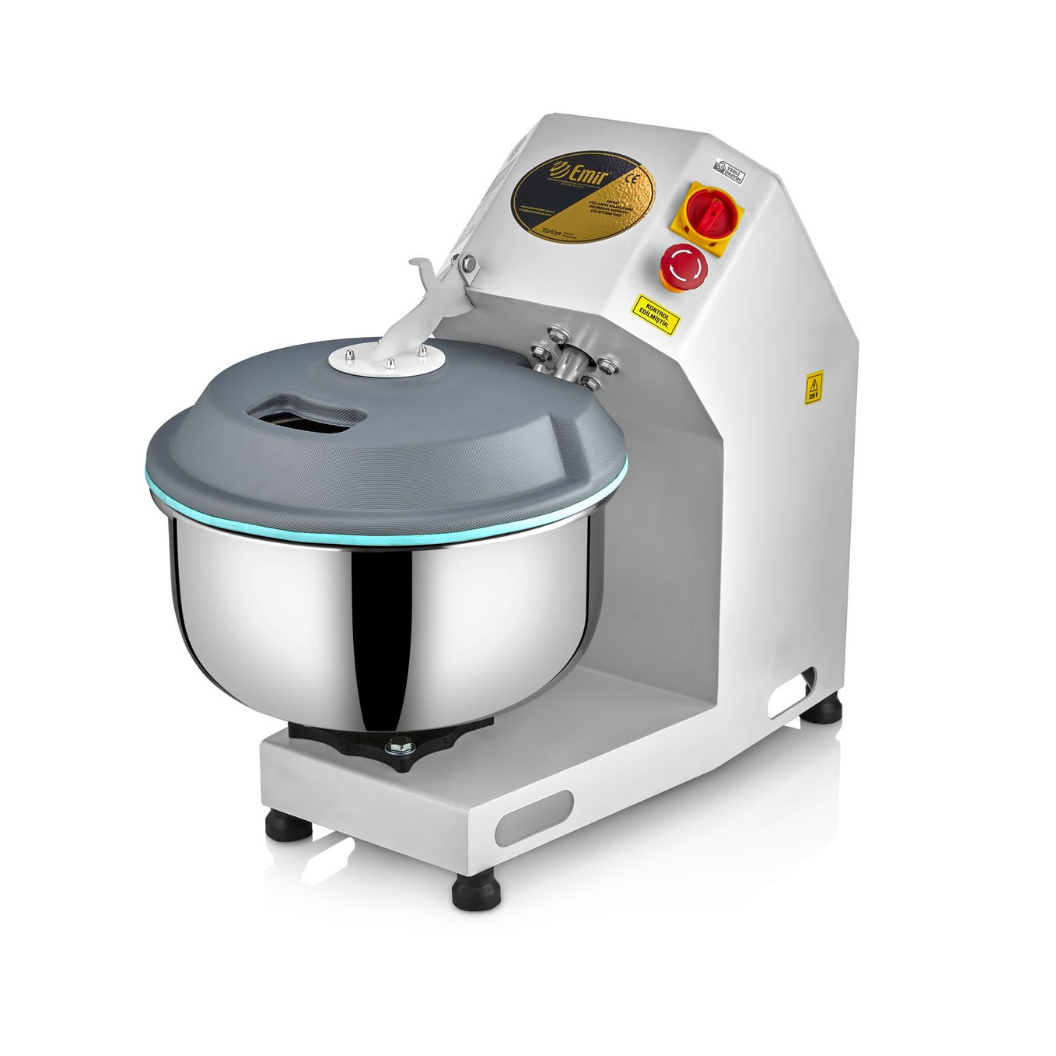 Emir EM-02 10-15 Kg Hamur Yoğurma Makinesi Kapaklı + Swichli Yeni Model