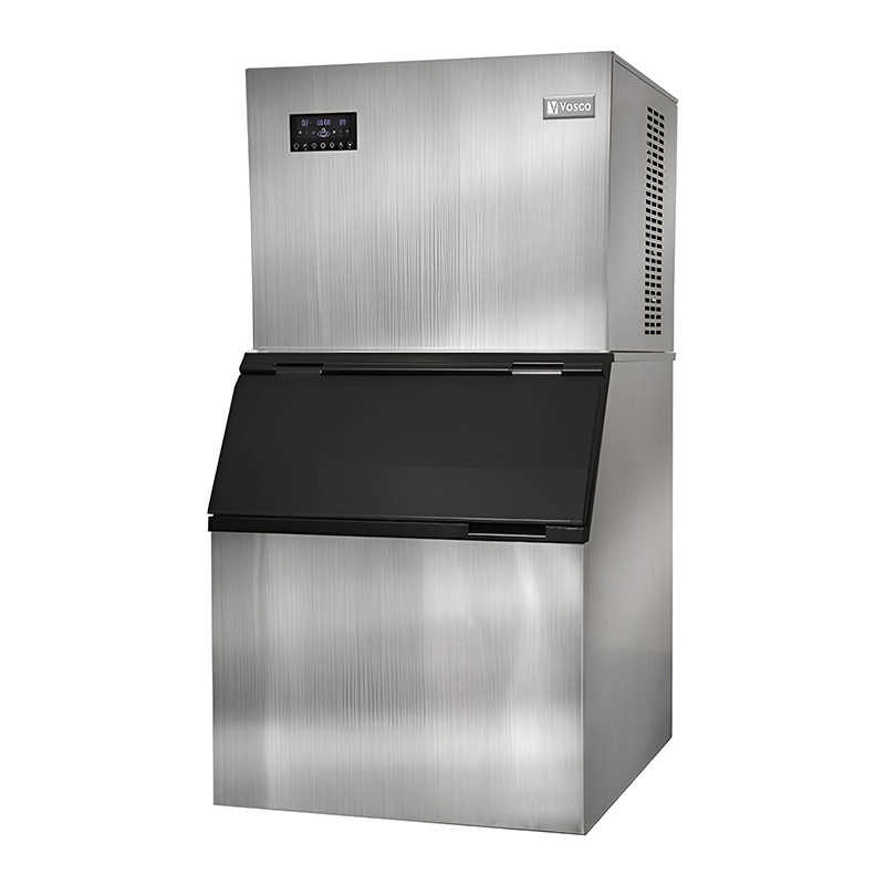 Vosco VSC-300C Hazneli Küp Buz Makinesi 300 kg/gün Kapasiteli