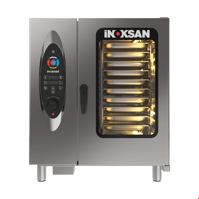 İnoksan FBE10 Elektrikli Kombi Fırın 10 Tepsi Kapasiteli GN 1/1