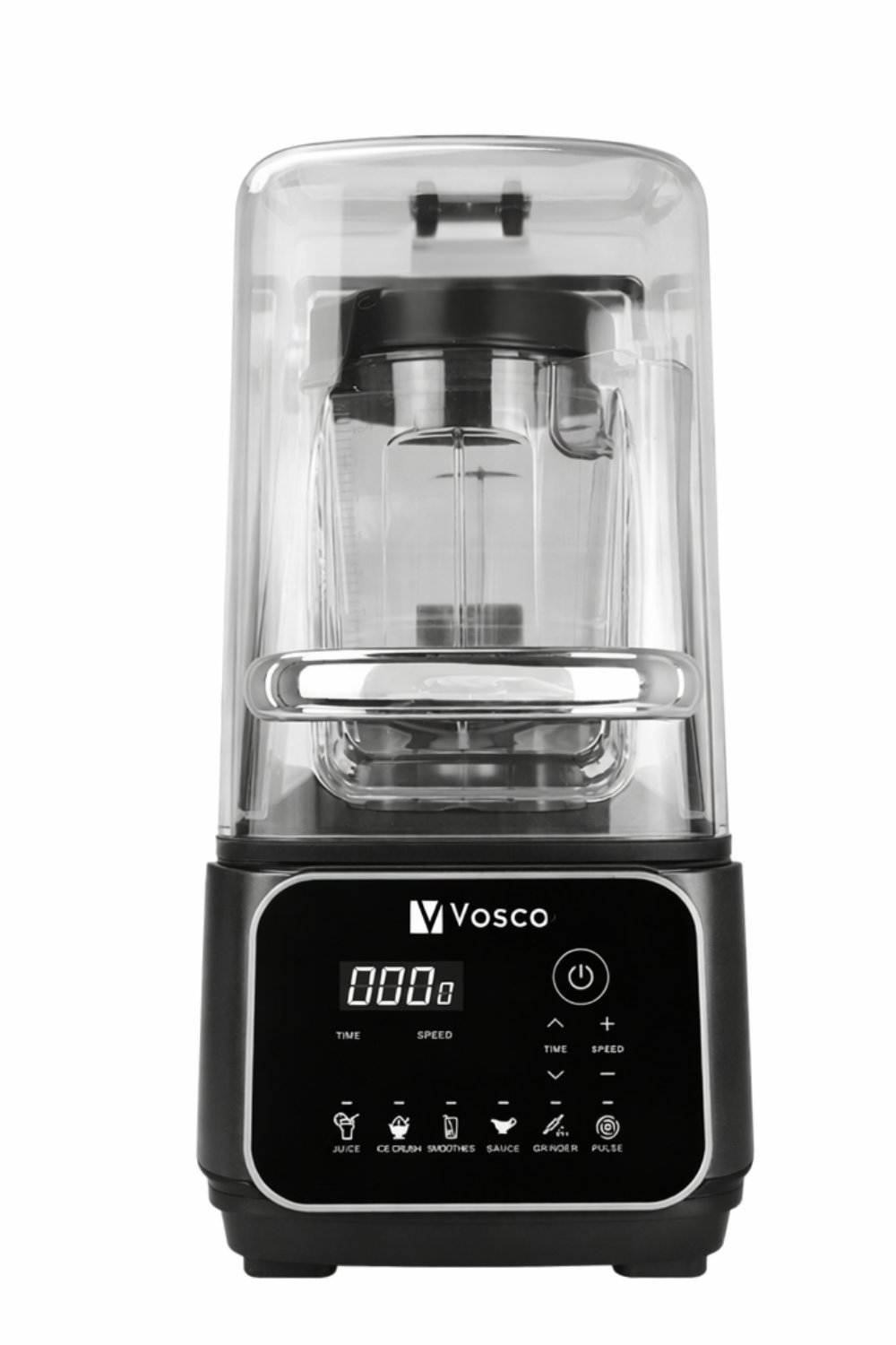 Vosco VHS-608C Dijital Gürültü Önleyici Bar Blender 2 L 1600w Gri