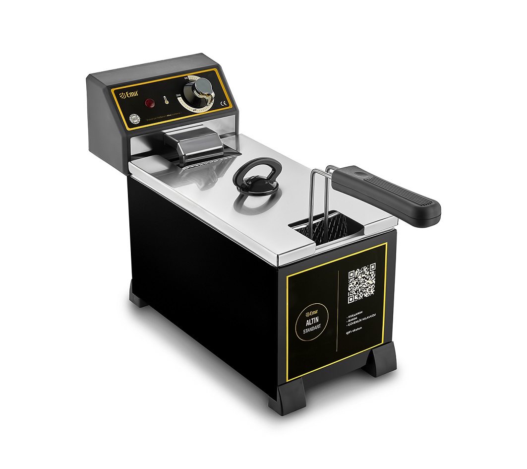 Emir EM-50 Black Gold Seri Elektrikli Fritöz 3 Litre
