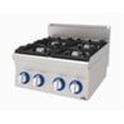 ATALAY 4'l Set st Gazl Ocak 60x60x30 cm, E AGO - 660