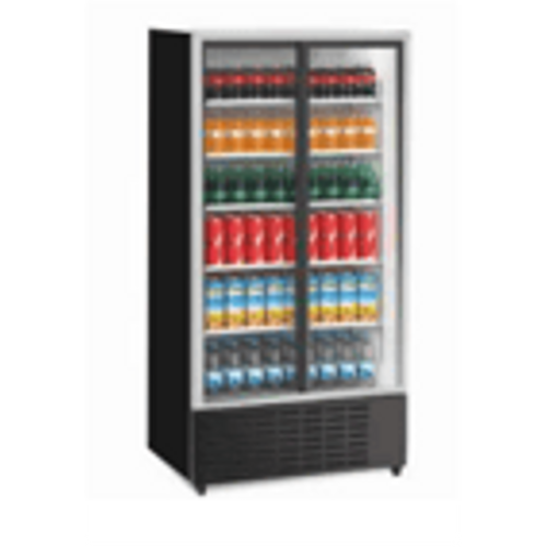SENOX SDS-1010 DC 2 CF Kanopisiz arpma Kap, Dik Tip ie Soutucu Dolap, 2 Kapl, 903/816 Litre, Siyah