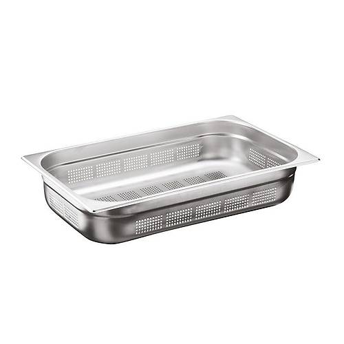 BLGENOX GN 1/1-100 mm Paslanmaz elik Delikli Gastronorm Kvet