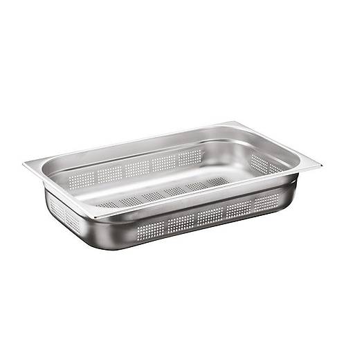 BLGENOX GN 1/1-65 mm Paslanmaz elik Delikli Gastronorm Kvet