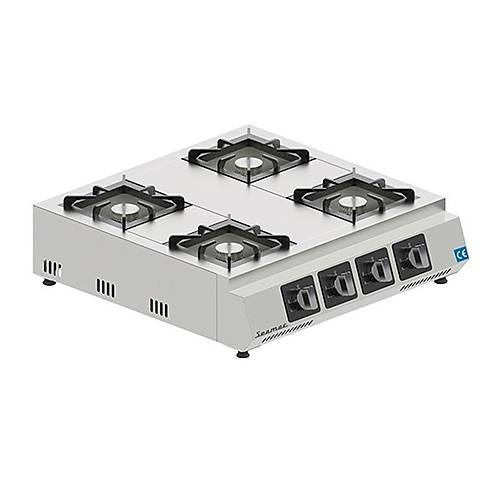 SEAMAC OG4.LPG Drt Gzl Set st Ocak, 20x20 cm, LPG