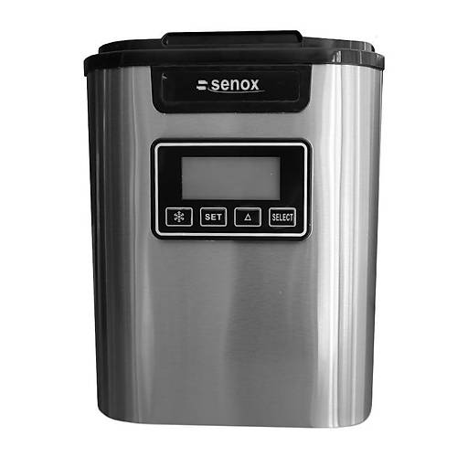 SENOX BZ12 Hazneli Ev Tipi Kp Buz Makinesi, 12 kg/gn Kapasiteli