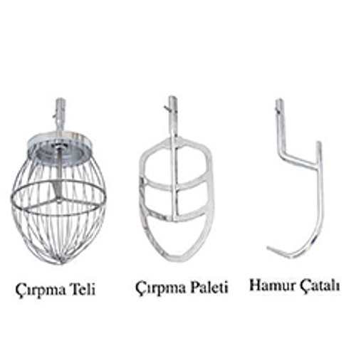 BOSFOR UPM-30T-2 Planet Mikser, ift Devirli, 30 lt Kapasiteli, Trifaze, 380 V