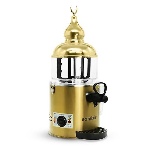 SAMXR SC.05 Scak ikolata ve Sahlep Makinesi, 5 L, Gold