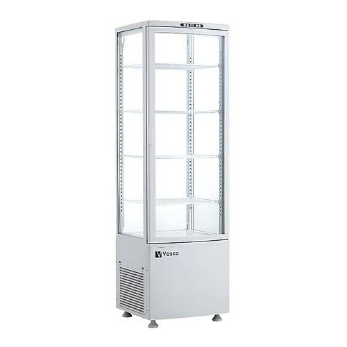 VOSCO 280L Dikey Soutmal Tehir Dolab (Beyaz)