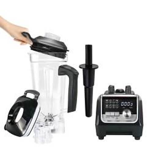 VOSCO VHS-206C Pro Dijital Buz Krc Bar Blender, 2 L, 2200 W, Mavi