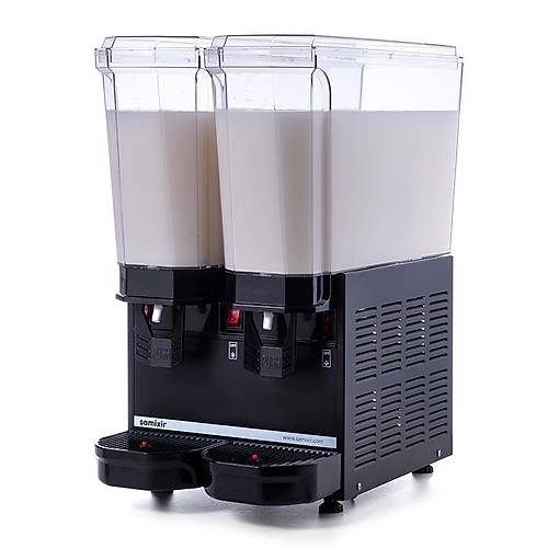 SAMXR 40.MMB Klasik Twin Souk ecek Dispenseri, 20+20 L, Kartrcl, Siyah