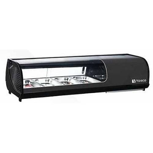VOSCO 5 ekmeceli Yatay Salata Vitrin Dolab Vosco 5 ekmeceli Yatay Salata Vitrin Dolab VFS-52LB