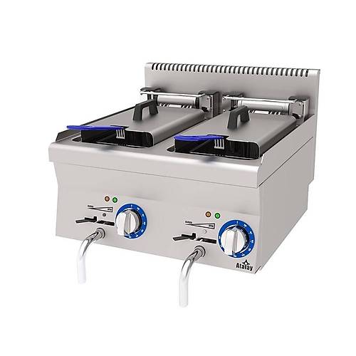 ATALAY Fritz 2x9 Litre Elektrikli 60x60x30 Cm E AEF-660