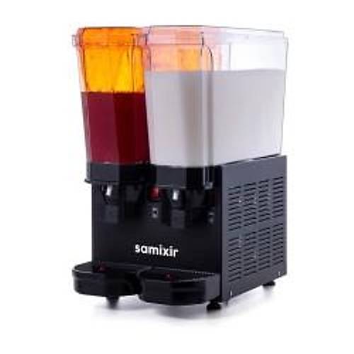 SAMXR 40.SMB Klasik Twin Souk ecek Dispenseri, 20+20 L, Fskiyeli ve Kartrcl, Siyah