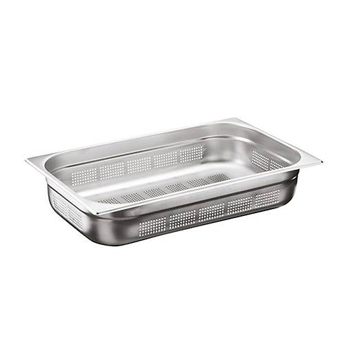BLGENOX GN 1/1-40 mm Paslanmaz elik Delikli Gastronorm Kvet