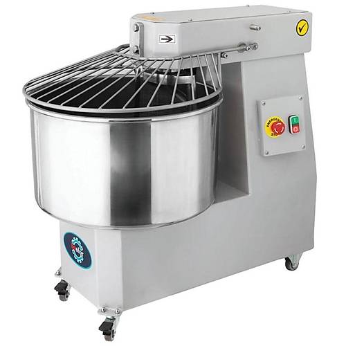 BOSFOR USH-10T Spiral Hamur Yourma Makinesi, ift Devirli, 10 kg Hamur Kapasiteli, Trifaze
