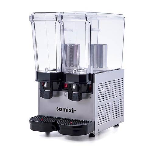 SAMXR 40.SSI Klasik Twin Souk ecek Dispenseri, 20+20 L, Fskiyeli, Inox
