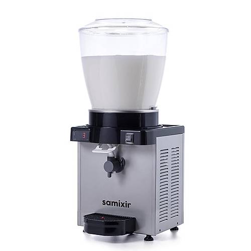SAMXR KAM22 Panoramik Kpkl Ayran Dispenseri, 22 Lt, Dijital, Inox