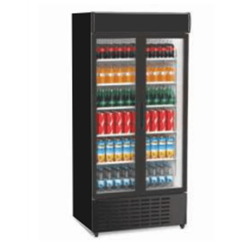 SENOX SDS-1010 DC 2 CF Kanopili Srgl Kap, Dik Tip ie Soutucu Dolap, 2 Kapl, 903/816 Litre, Siyah