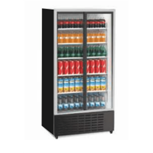 SENOX SDS-1010 DC 2 CF Kanopisiz arpma Kap, Dik Tip ie Soutucu Dolap, 2 Kapl, 903/816 Litre, Siyah