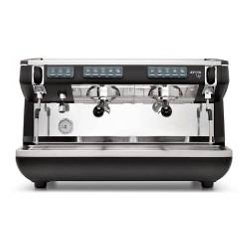NUOVA SMONELL Appia Life Tall Cup Tam Otomatik Espresso Kahve Makinesi, 2 Gruplu, Siyah