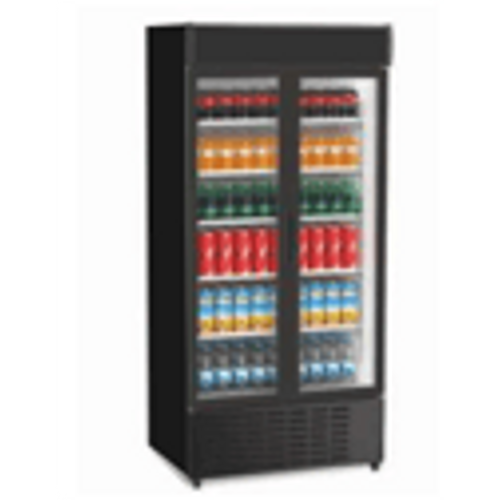 SENOX SDS-1010 DC 2 CF Kanopili Srgl Kap, Dik Tip ie Soutucu Dolap, 2 Kapl, 903/816 Litre, Siyah