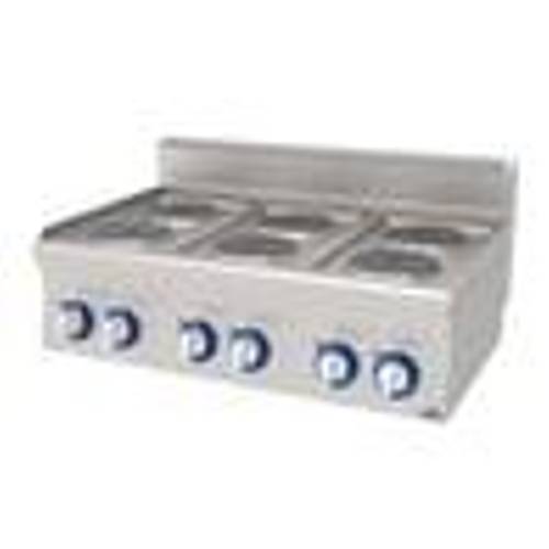 ATALAY 6'l Set st Elektrikli Ocak 100x60x30 cm, E AEO - 1060