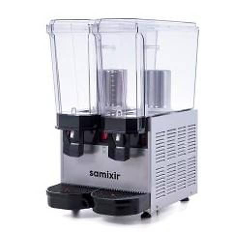 SAMXR 40.SSI Klasik Twin Souk ecek Dispenseri, 20+20 L, Fskiyeli, Inox