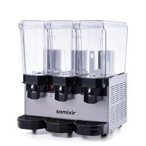 SAMXR 60.SSMI Klasik Triple Souk ecek Dispenseri, 20+20+20 L, Fskiyeli-Fskiyeli-Kartrcl, Inox