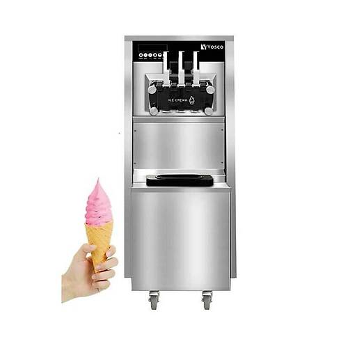 VOSCO Pro Silver Soft Dondurma Makinesi  Kollu, VXY-P965S