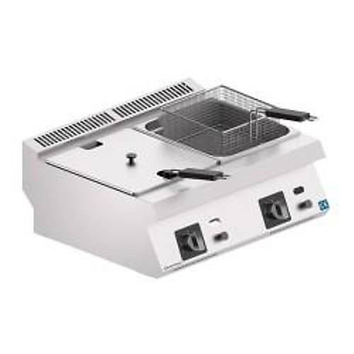 SEAMAC FRG16 ift Kapakl Fritz, 8+8 L, Gazl