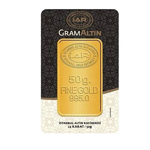 50 Gram 24 Ayar K�l�e Gram Alt�n