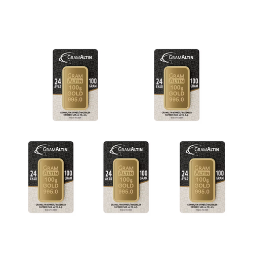 500 Gram 24 Ayar K�l�e Gram Alt�n