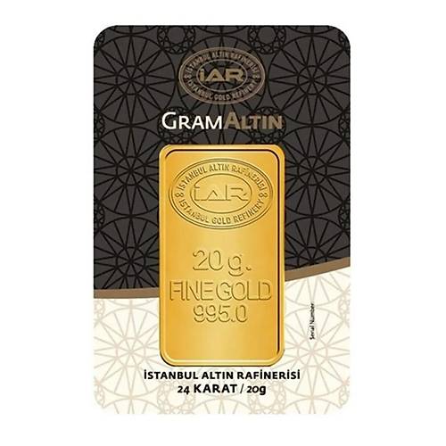 20 Gram 24 Ayar K�l�e Gram Alt�n