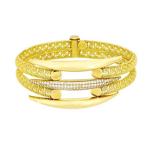 22 Ayar Altn Kaburga Bilezik