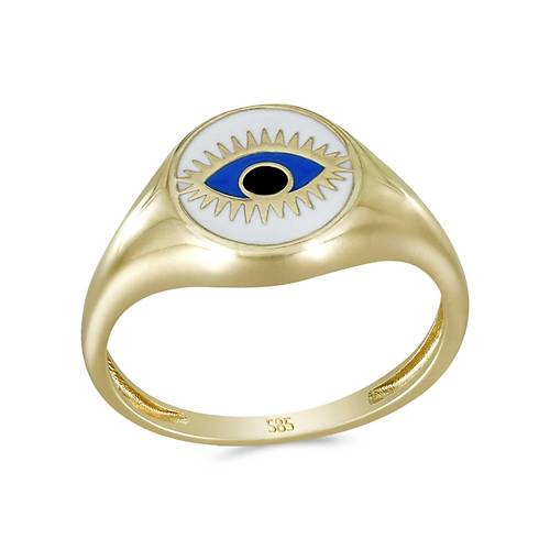 Altn Nazar Boncuklu Yzk