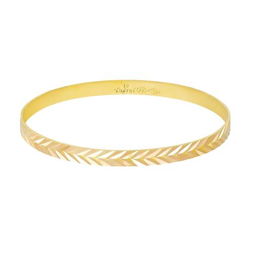 13 Gr 22 Ayar iliksiz Baak Ray Bilezik