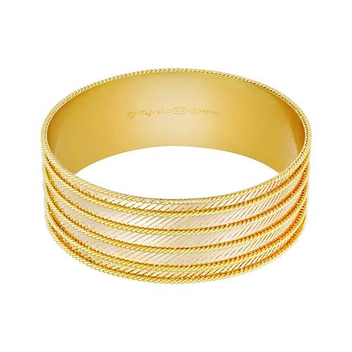 44 Gr Sral Yan Mira 22 Ayar Altn Bilezik