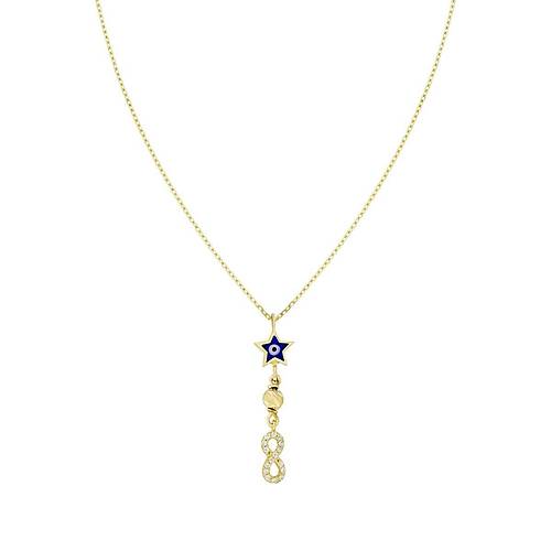 Altn Sonsuzluk Kolye