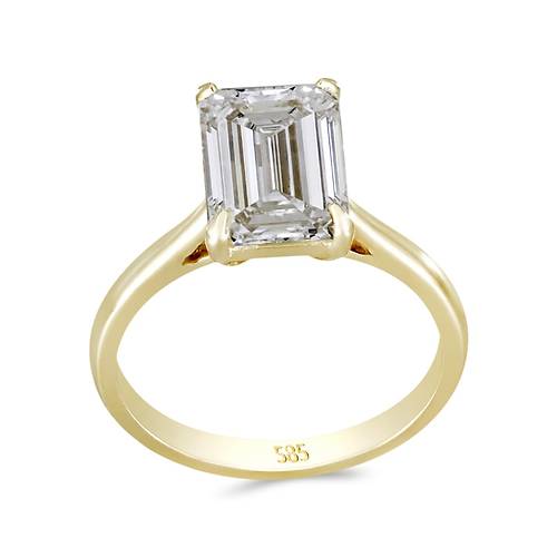�zel Tasar�m 14 Ayar P�rlanta Lab 2,56 Ct