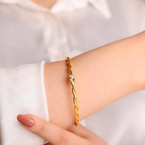 29 Gr 22 Ayar Adana Parla Bilezik