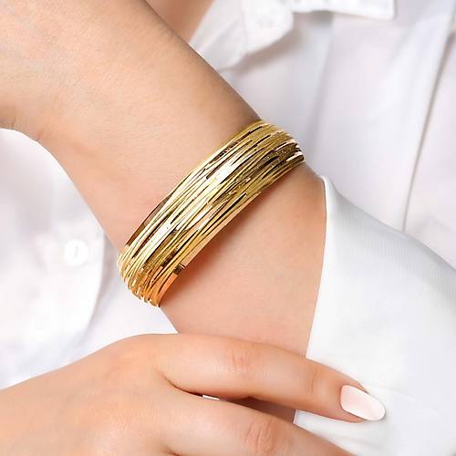 21 Gr(Gram) 20 Mm 22 Ayar iliksiz Kralie Bilezik