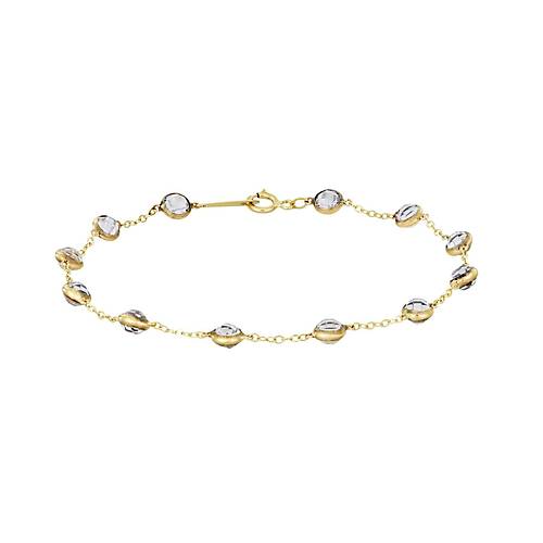 Renkli Tal Altn Bileklik