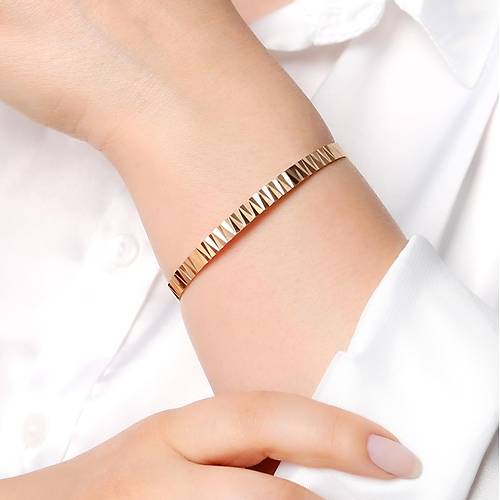 13 Gr(Gram) 22 Ayar iliksiz Kum Zikzak Bilezik