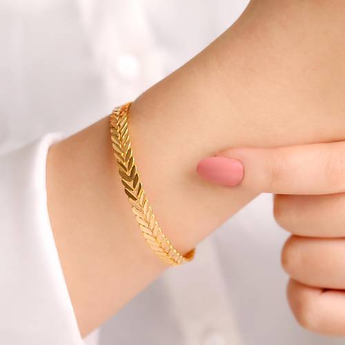 30 Gr 22 Ayar iliksiz Baak Bilezik