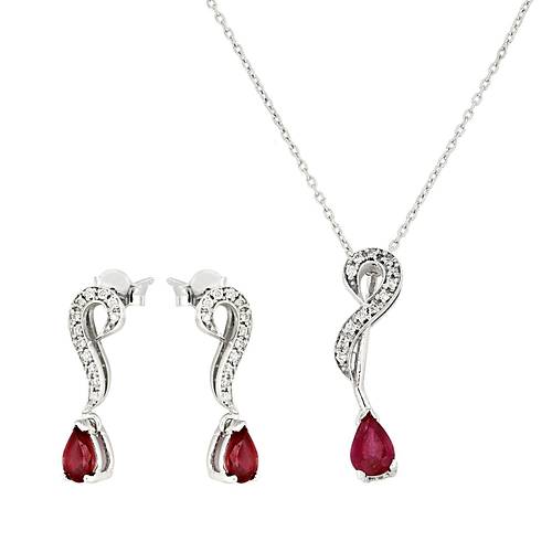 0.15 Ct P�rlantal� Yakut Set