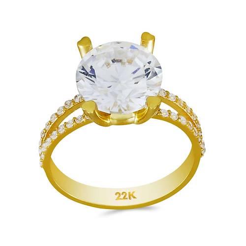 22 Ayar Altn Tekta Yzk