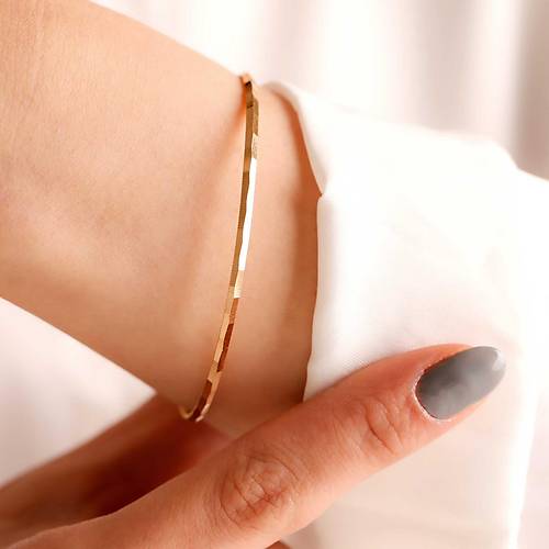 10 Gr 22 Ayar iliksiz Aynal Nejla Bilezik