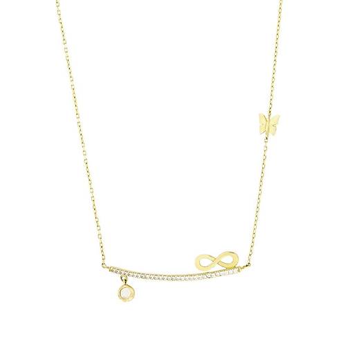 Altn Sonsuzluk Kolye